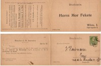 5 Heller GS. 1914 Wien I. ( Tabletten Marienbad ) nach Paris
